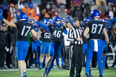 Boise State Football vs. North Texas, Frisco Bowl, John Kelly photo.