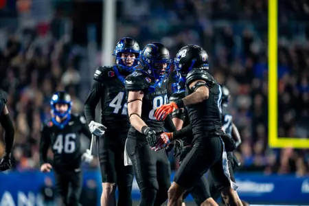 Boise State Football 2024 Game 9 vs UNR at Albertsons Stadium. Photo by Kenna Harbison