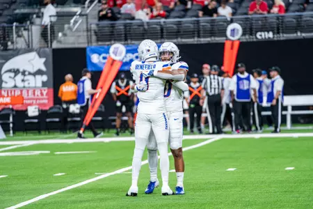 Boise State Football 2024 Game 7 vs UNLV at Allegiant Stadium. Photo by Kenna Harbison