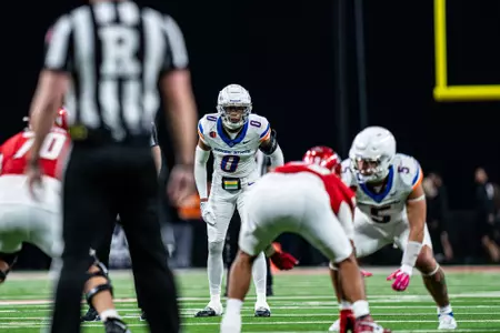 Boise State Football 2024 Game 7 vs UNLV at Allegiant Stadium. Photo by Kenna Harbison
