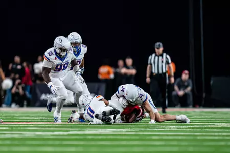 Boise State Football 2024 Game 7 vs UNLV at Allegiant Stadium. Photo by Kenna Harbison