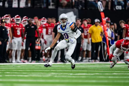 Boise State Football 2024 Game 7 vs UNLV at Allegiant Stadium. Photo by Kenna Harbison