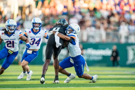 Boise State Football 2024 Game 6 vs University of Hawaii at Clarence T.C. Ching Athletic Complex. Photo by Kenna Harbison