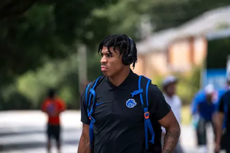 Boise State Football 2024 Game 1 vs Georgia Southern at Allen E. Paulson Stadium. Ty Benefield (0). Photo by Kenna Harbison