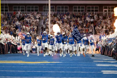 Boise State football runs on to The Blue