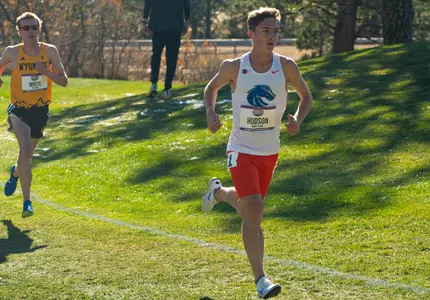 Joe Hudson at the 2024 Mountain West Cross Country Championships