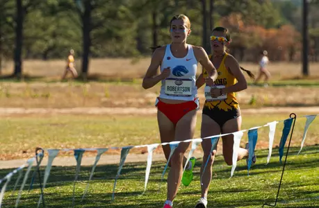 Kaiya Robertson at the 2024 MW XC Championships