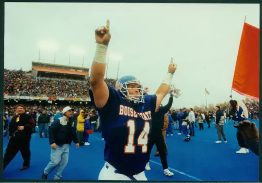 Joe O'Brien celebrating