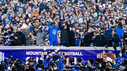 2024 Football MW Championship Trophy Celebration