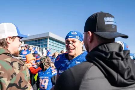 Boise State Football 2024 Game 12 vs Oregon State at Albertsons Stadium. Photo by Kenna Harbison.