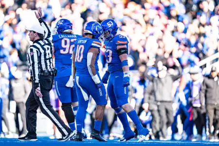 Boise State Football 2024 Game 12 vs Oregon State at Albertsons Stadium. Photo by Kenna Harbison.
