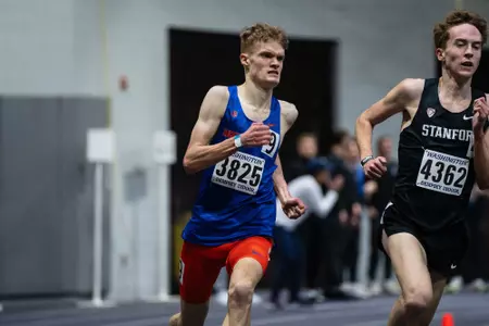 Ollie Newman running.