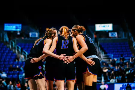 Boise State WBB Team Huddle