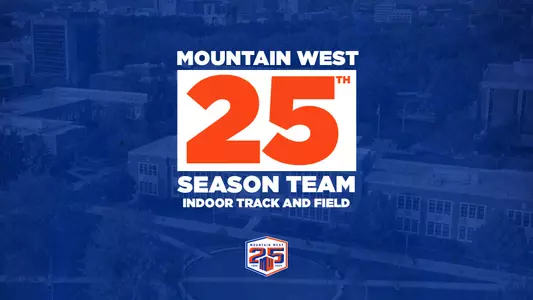 MW 25th Season Team Indoor Track and Field graphic