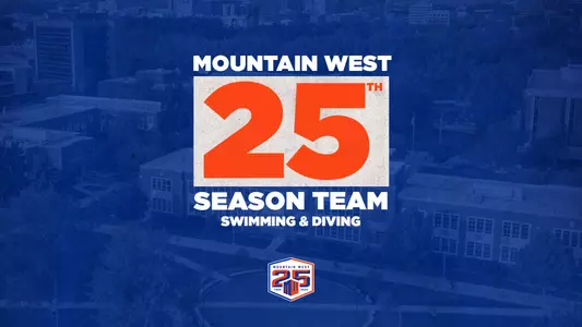 MW 25th Season Team Swimming Graphic