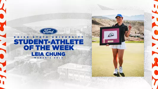 Leia Chung Ford Boise State Student-Athlete of the Week