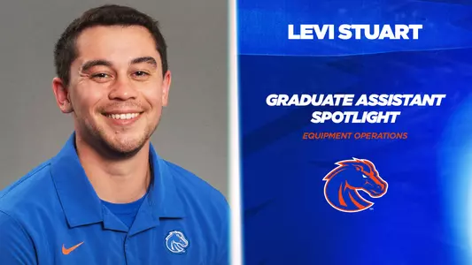 Levi Stuart Graduate Assistant Graphic - Equipment Operations