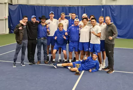 The Broncos team photo taken after winning the 2024 Boise State Spring Fling.