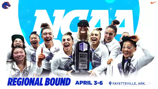 Boise State is headed to Fayetteville, Ark., to compete in the NCAA Regionals.