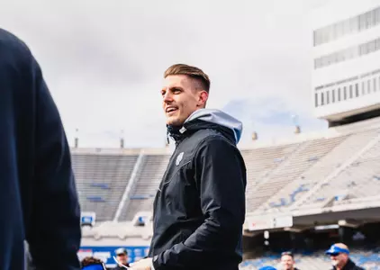 Boise State Spring Practice No. 4 at Albertsons Stadium.