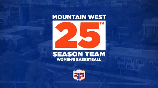 Riley Lupfer and Brooke Pahukoa were named to the MW 25th Anniversary Team
