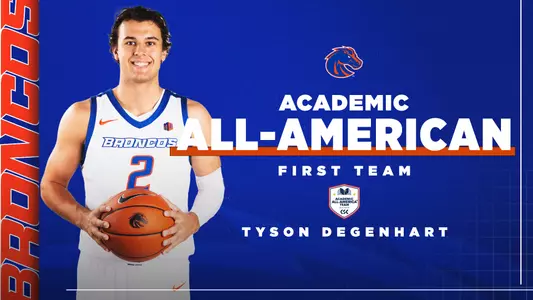 Tyson Degenhart is named a 2023-24 CSC First Team Academic All-American
