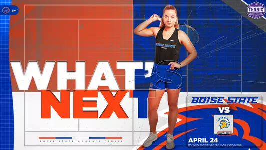 What's Next graphic featuring Pauline Ernstberger.