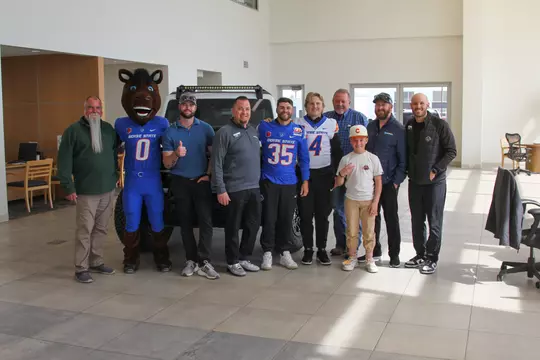 The first day of the 2024 Bronco Stampede hits the ground running with members of Boise State football and athletics visiting Idaho Falls.