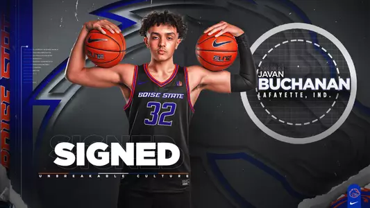 Javan Buchanan signs with Boise State.