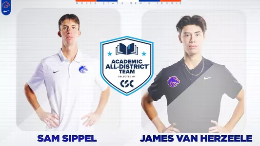 Men's CSC Academic All-District: Sam Sippel and James Van Herzeele