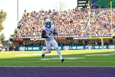 Football player running