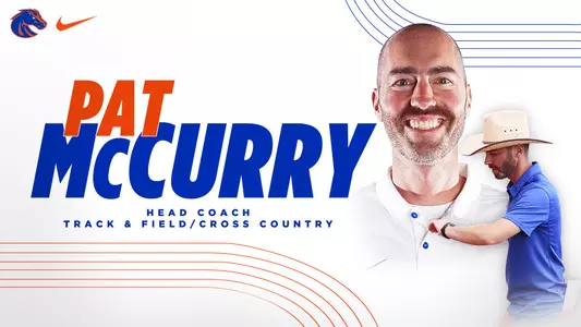 Pat McCurry named the head coach of Boise State track and field and cross country.