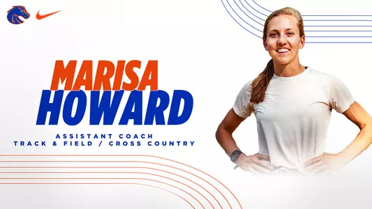 Marisa Howard assistant coach announcement graphic