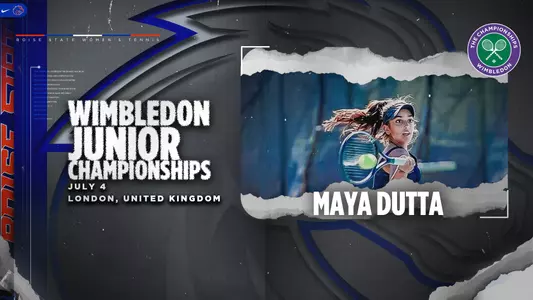 Maya Dutta Junior Wimbledon Championships Graphic