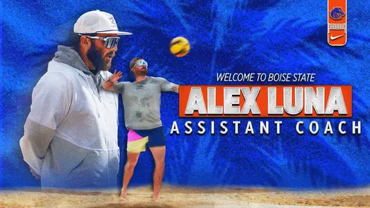 Welcome Alex Luna to Boise State as an assistant coach