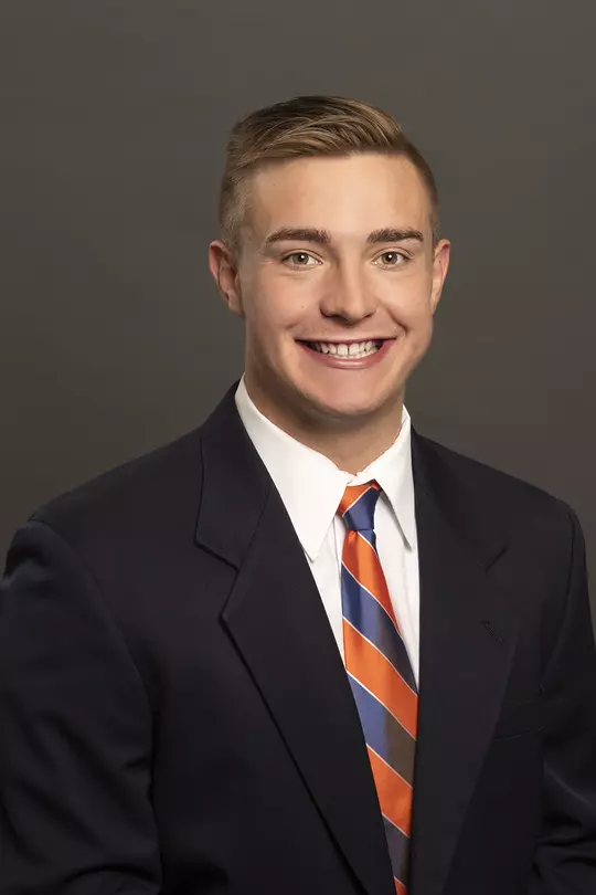 Football, Media Guides, Athletics, Suit Photo by Patrick Sweeney