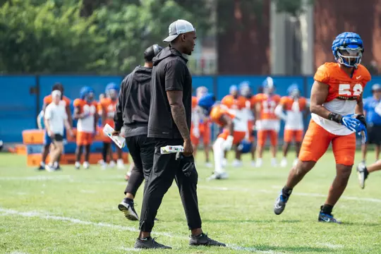 Boise State 2024 fall camp practice No. 6. Photo by Kenna Harbison