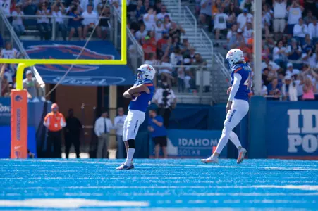 Jonah Dalmas in a game vs. North Dakota in 2023.