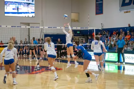 Bronco Gym, home of Boise State Volleyball