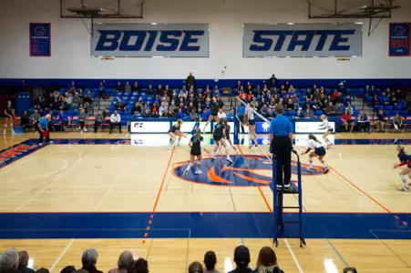 Bronco Gym, home of Boise State Volleyball