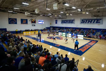 Bronco Gym, home of Boise State Volleyball
