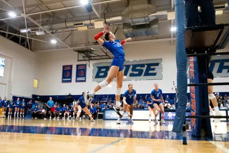 Bronco Gym, home of Boise State Volleyball