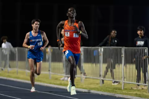 Brian kiprotich runnning at the steve scott invitational