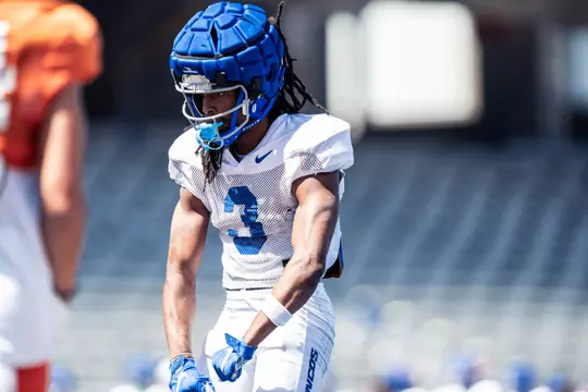 Football Fall Camp 2024 Practice No. 14 at Albertsons Stadium. Photo by Kenna Harbison
