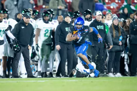 Boise State Football vs. North Texas, Frisco Bowl, John Kelly photo.
