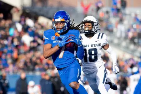 Boise State Football vs Utah State, John Kelly photo.