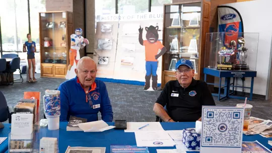 Volunteers at Hall of Fame