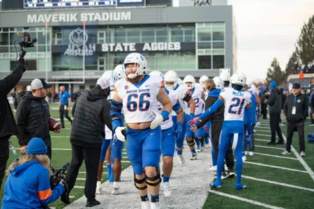 Boise State Football vs. Utah State, John Kelly photo.