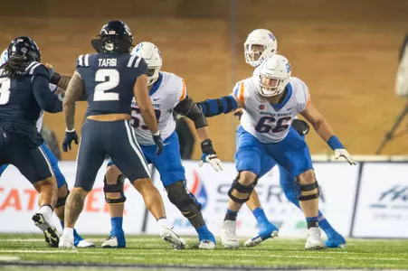 Boise State Football vs. Utah State, John Kelly photo.
