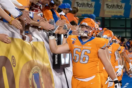 Boise State football vs Portland State, Albertsons Stadium, photo Patrick Sweeney